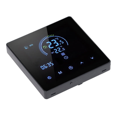16A Digital Thermostat with LCD Display Programmable Thermostat Electric Heating Thermostat for Home Office Hotel AC 90V‑240V Black WiFi - view 9