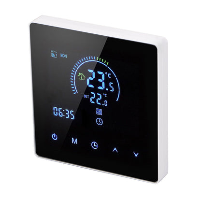 16A Digital Thermostat with LCD Display Programmable Thermostat Electric Heating Thermostat for Home Office Hotel AC 90V‑240V White Without WiFi - view 4