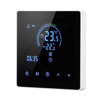 16A Digital Thermostat with LCD Display Programmable Thermostat Electric Heating Thermostat for Home Office Hotel AC 90V‑240V White Without WiFi - view 7