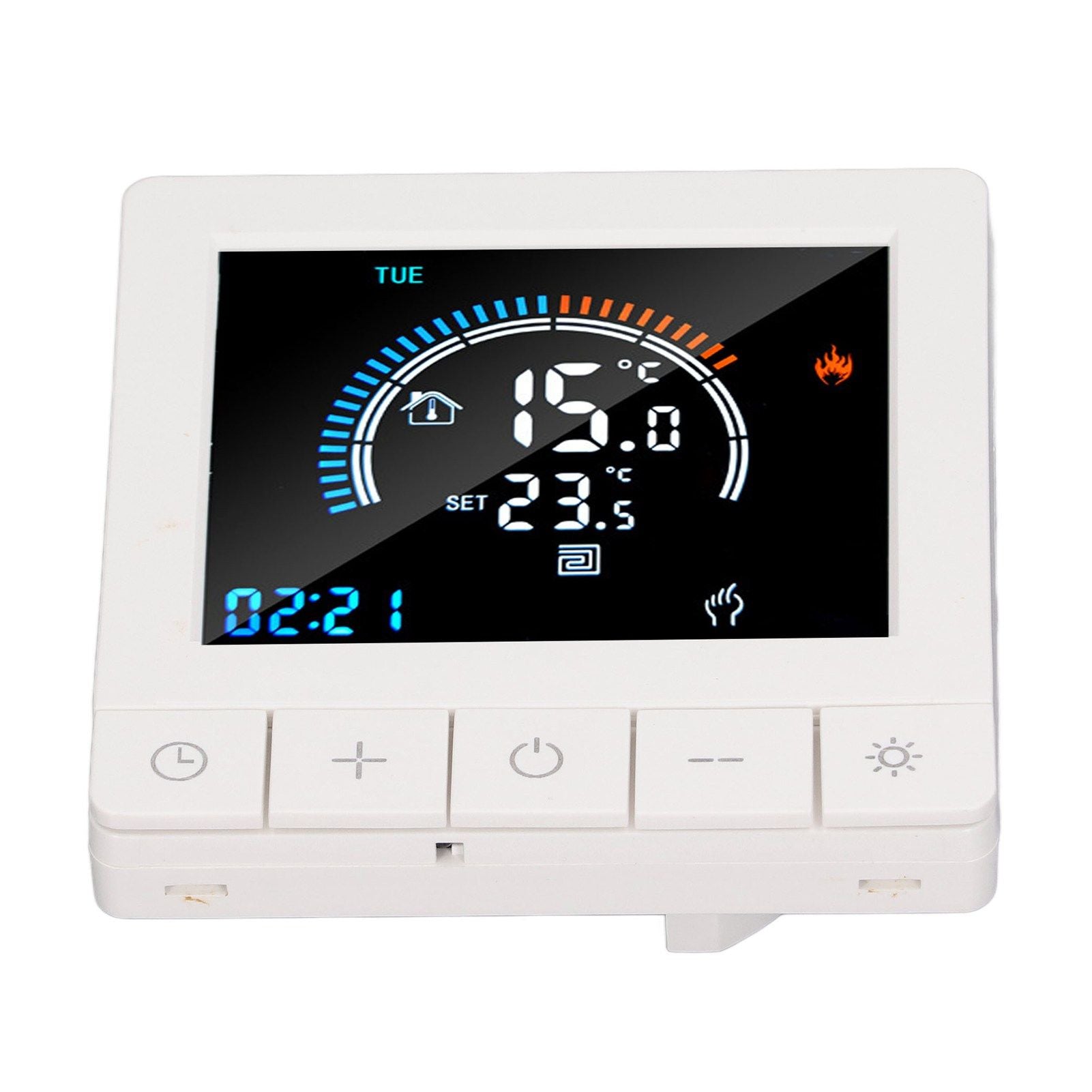 Smart Thermostat Programmable LCD Precise Control Smart Water Heating Thermostat For Home Office Mall AC90V‑240V WiFi Model - view 2