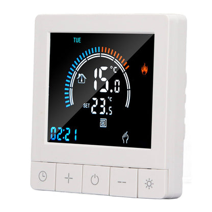 Smart Thermostat Programmable LCD Precise Control Smart Water Heating Thermostat For Home Office Mall AC90V‑240V WiFi Model - view 4