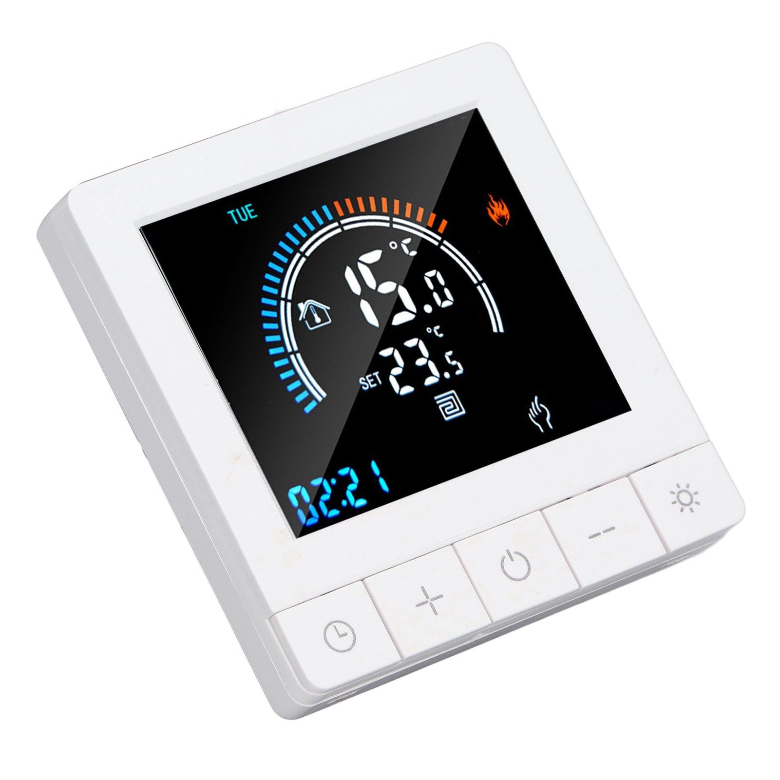 Smart Thermostat Programmable LCD Precise Control Smart Water Heating Thermostat For Home Office Mall AC90V‑240V WiFi Model - view 8