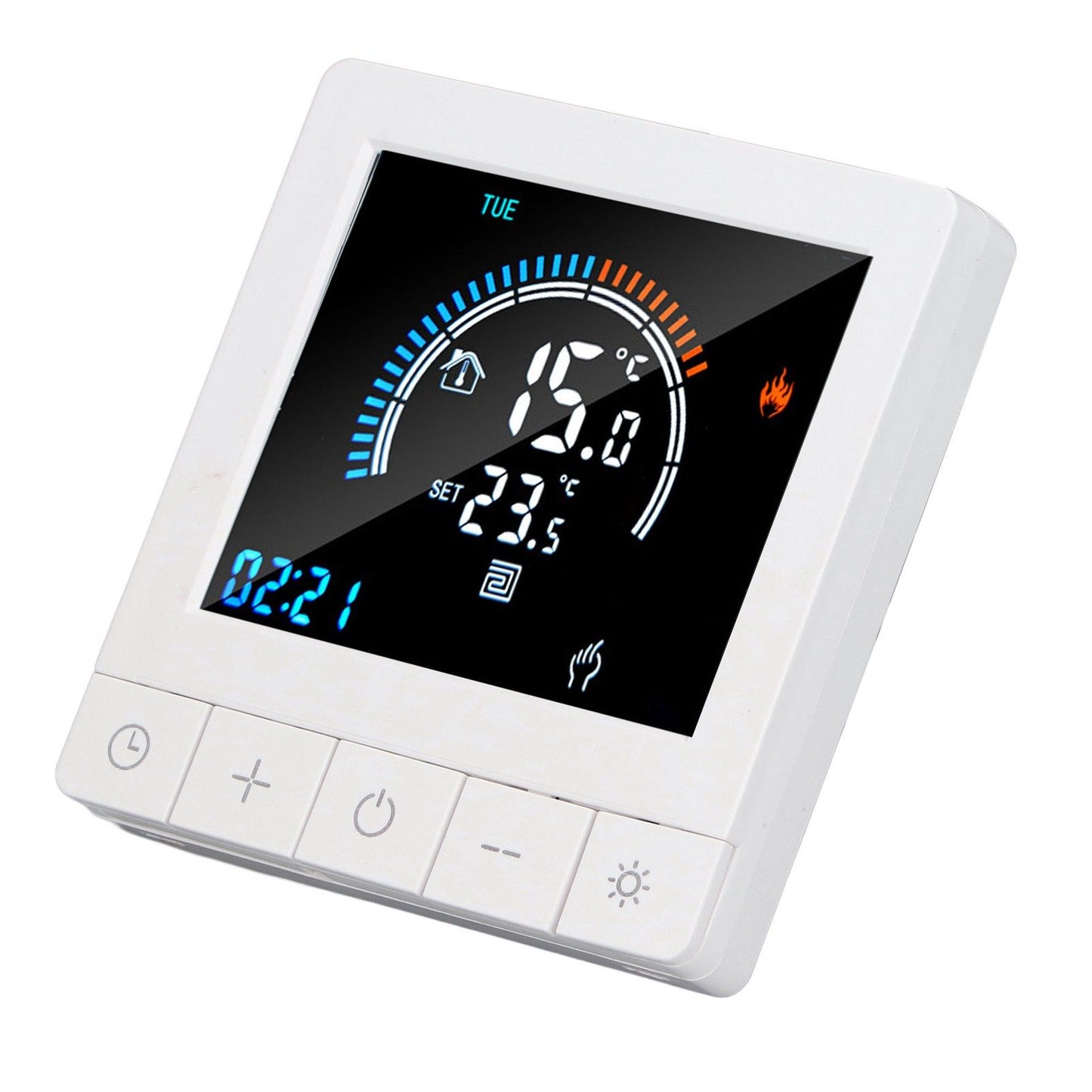 Smart Thermostat Programmable LCD Precise Control Smart Water Heating Thermostat For Home Office Mall AC90V‑240V WiFi Model - view 9