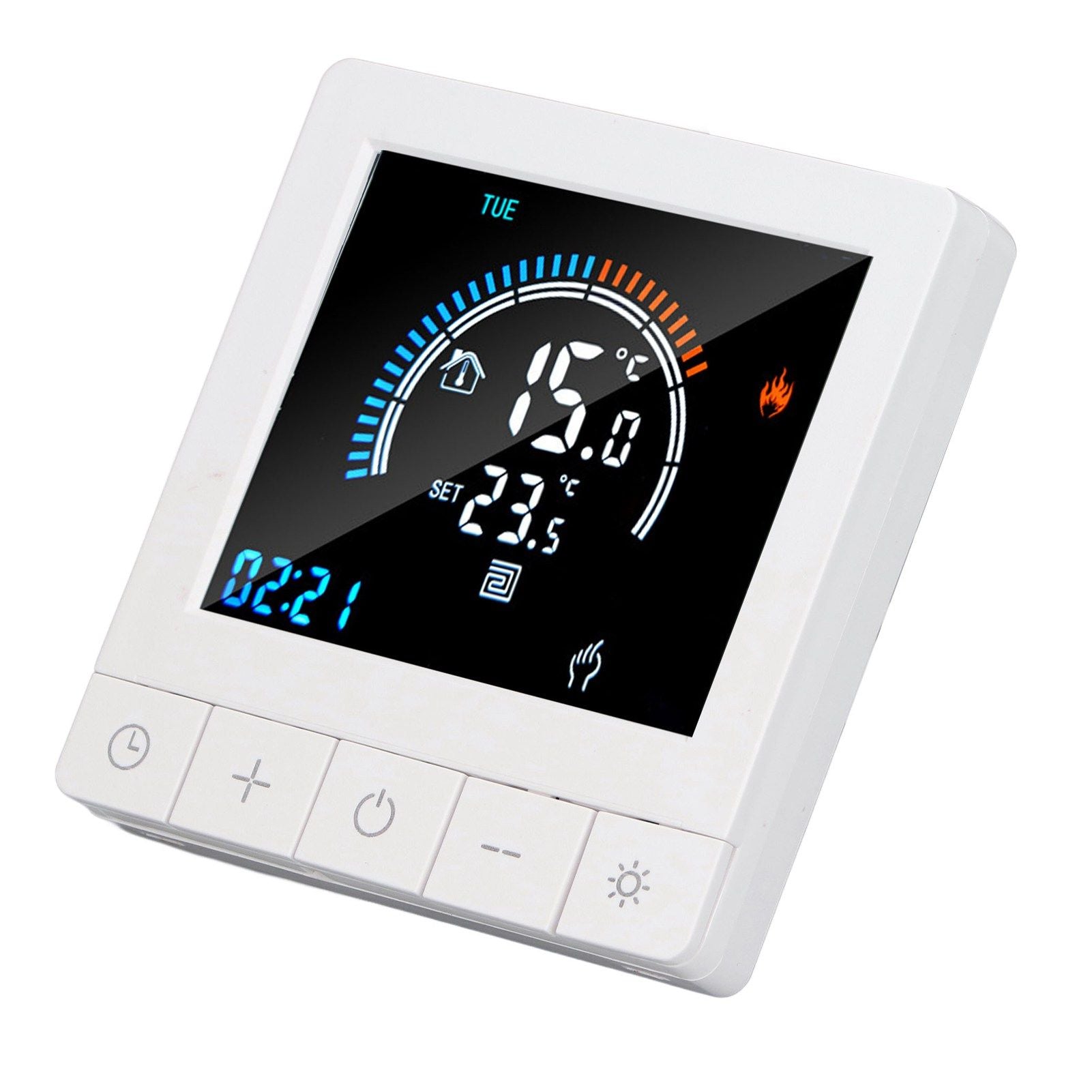 Smart Thermostat Programmable LCD Precise Control Smart Water Heating Thermostat For Home Office Mall AC90V‑240V WiFi Model - view 9