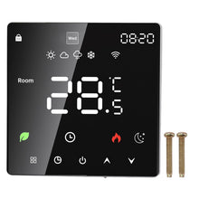16A Smart Thermostat LCD Color Touchscreen PC Programmable Electric Heating Thermostat for Home Hotel Office AC 90 to 240V WiFi
