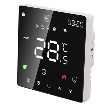 16A Smart Thermostat LCD Color Touchscreen PC Programmable Electric Heating Thermostat for Home Hotel Office AC 90 to 240V WiFi - view 6