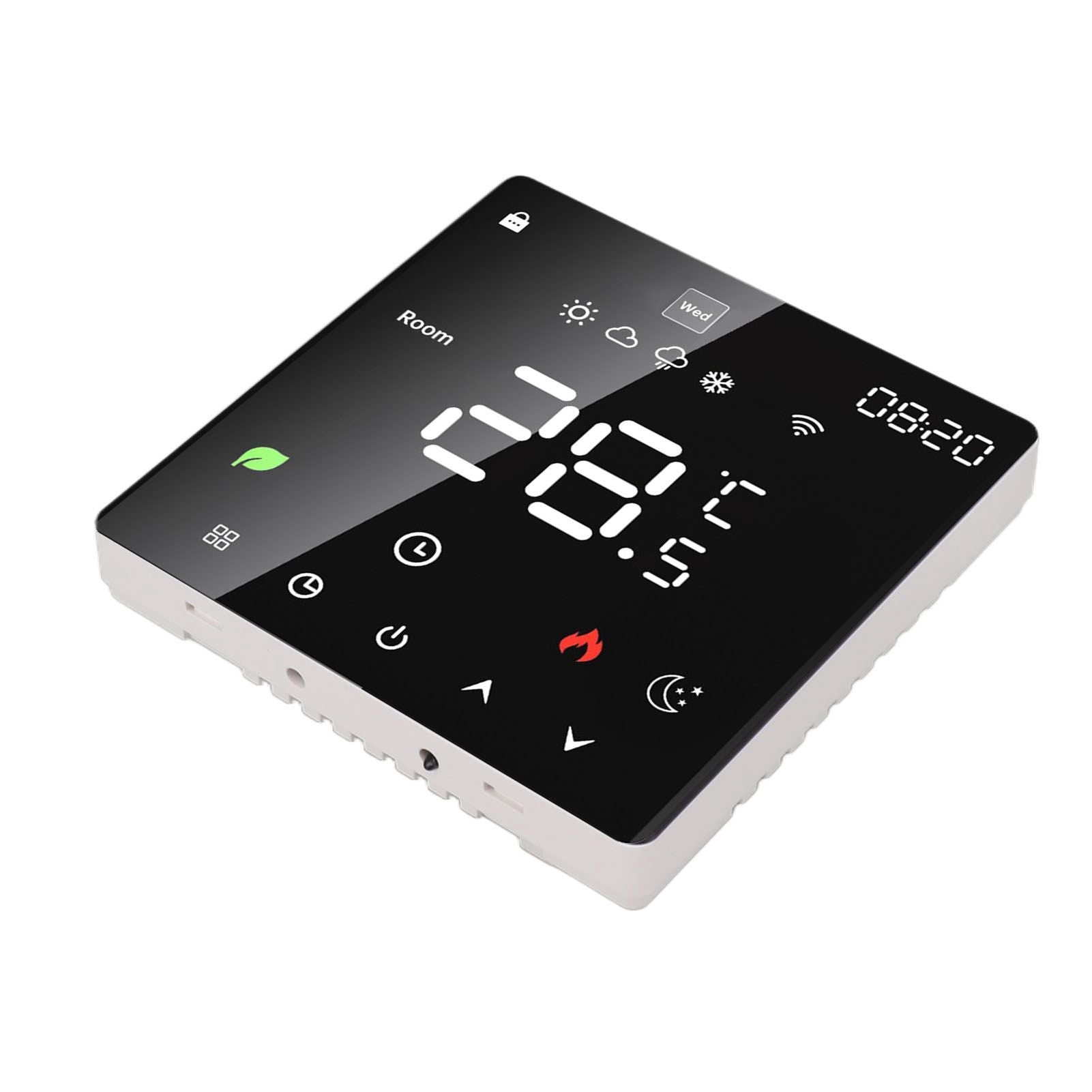 16A Smart Thermostat LCD Color Touchscreen PC Programmable Electric Heating Thermostat for Home Hotel Office AC 90 to 240V WiFi - view 8