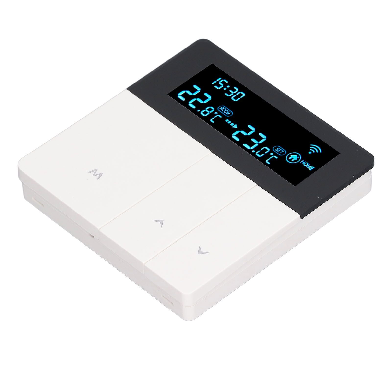 3A Smart Thermostat LCD Color Screen High Accuracy Programmable Thermostat Water Heating Boiler Heating for Home Shopping Mall AC90‑240V White Without WiFi - view 5