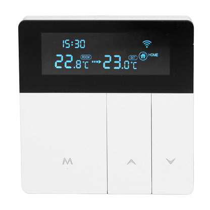 16A Smart Color Thermostat Programmable Smart Electric Heating Thermostat for Home Offices Shopping Malls Hotels AC 90V‑240V White WiFi Style - view 5