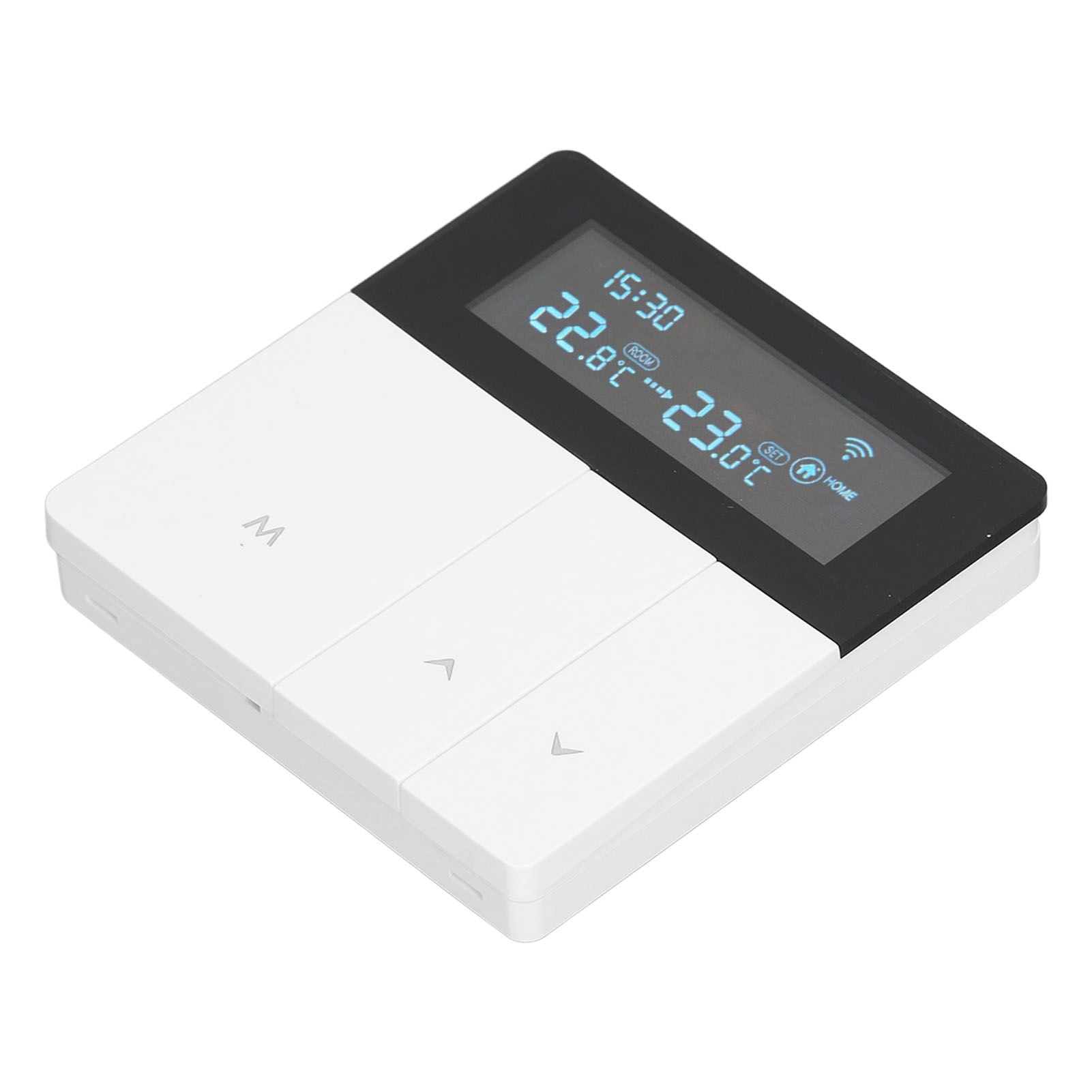 16A Smart Color Thermostat Programmable Smart Electric Heating Thermostat for Home Offices Shopping Malls Hotels AC 90V‑240V White WiFi Style - view 9