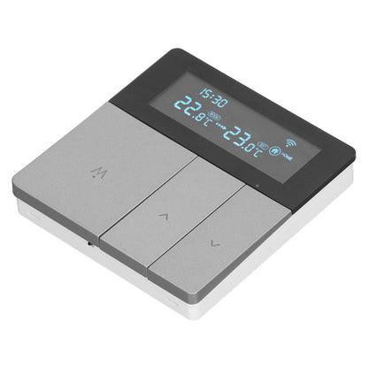 16A Smart Color Thermostat Programmable Smart Electric Heating Thermostat for Home Offices Shopping Malls Hotels AC 90V‑240V Gray WiFi Style - view 9