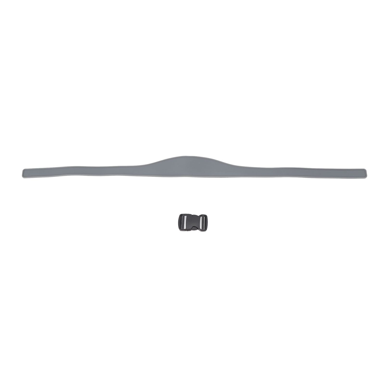 DIY Hair Trimming Template Haircut Band Breathable Curved Degion Silicone Home Hair Trimming Guide for Boys Men Grey