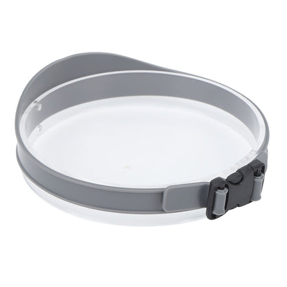 DIY Hair Trimming Template Haircut Band Breathable Curved Degion Silicone Home Hair Trimming Guide for Boys Men Grey - view 2