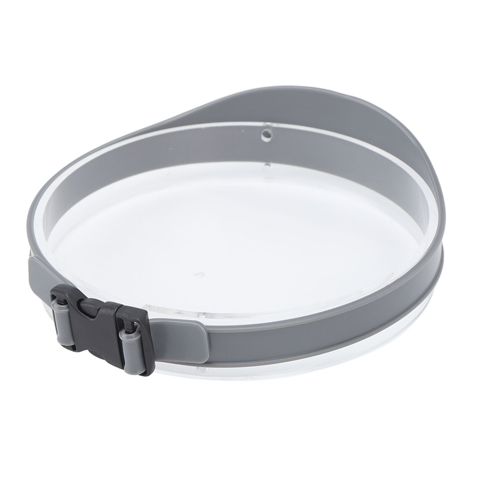 DIY Hair Trimming Template Haircut Band Breathable Curved Degion Silicone Home Hair Trimming Guide for Boys Men Grey - view 3