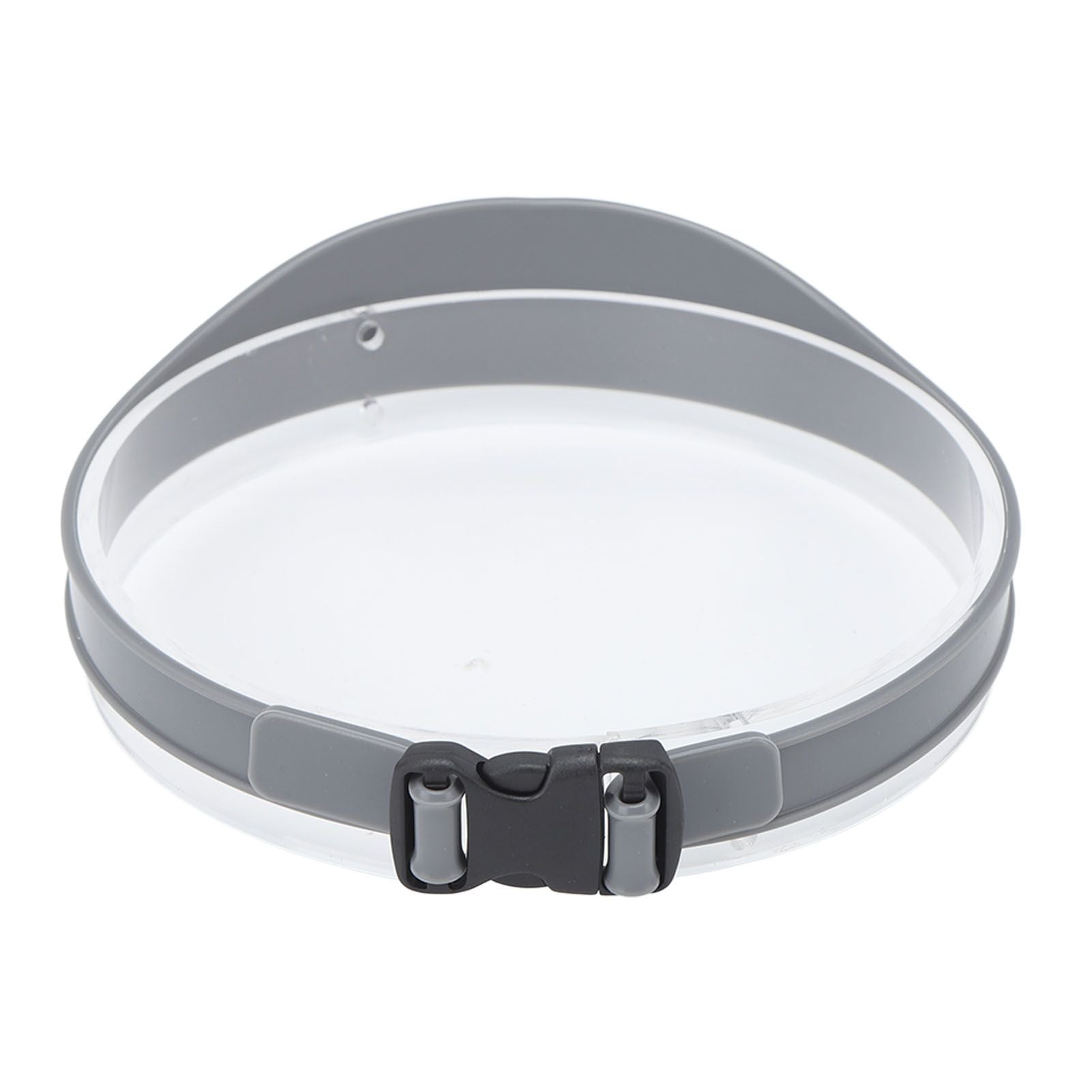 DIY Hair Trimming Template Haircut Band Breathable Curved Degion Silicone Home Hair Trimming Guide for Boys Men Grey - view 4