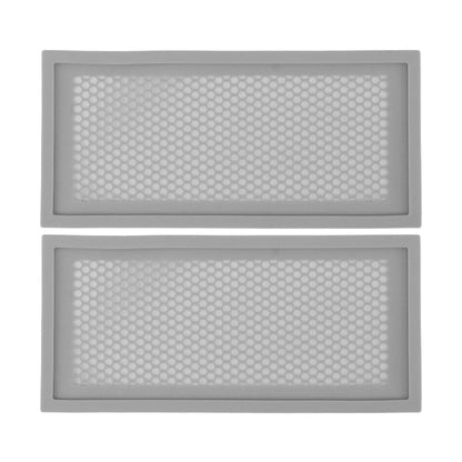 2Pcs Baby Proof Vent Cover Child Proof Safe Soft Silicone for Home Floor Catch Debris Hair Insect Gray - view 9