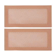 2Pcs Baby Proof Vent Cover Child Proof Safe Soft Silicone for Home Floor Catch Debris Hair Insect Pink
