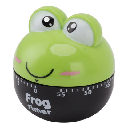 Cartoon Machinery Timer High Accuracy Adjustable 60 Minutes Mechanical Kitchen Cooking Timer for Kitchen Study Green - view 3