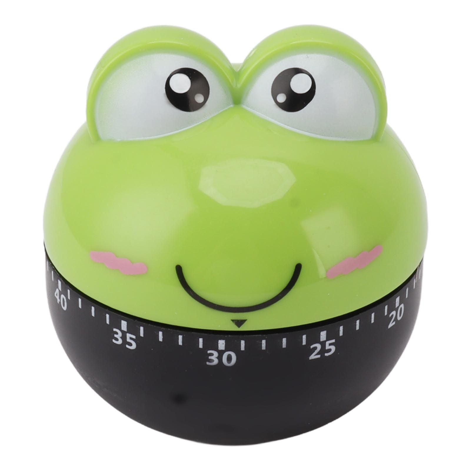 Cartoon Machinery Timer High Accuracy Adjustable 60 Minutes Mechanical Kitchen Cooking Timer for Kitchen Study Green - view 6