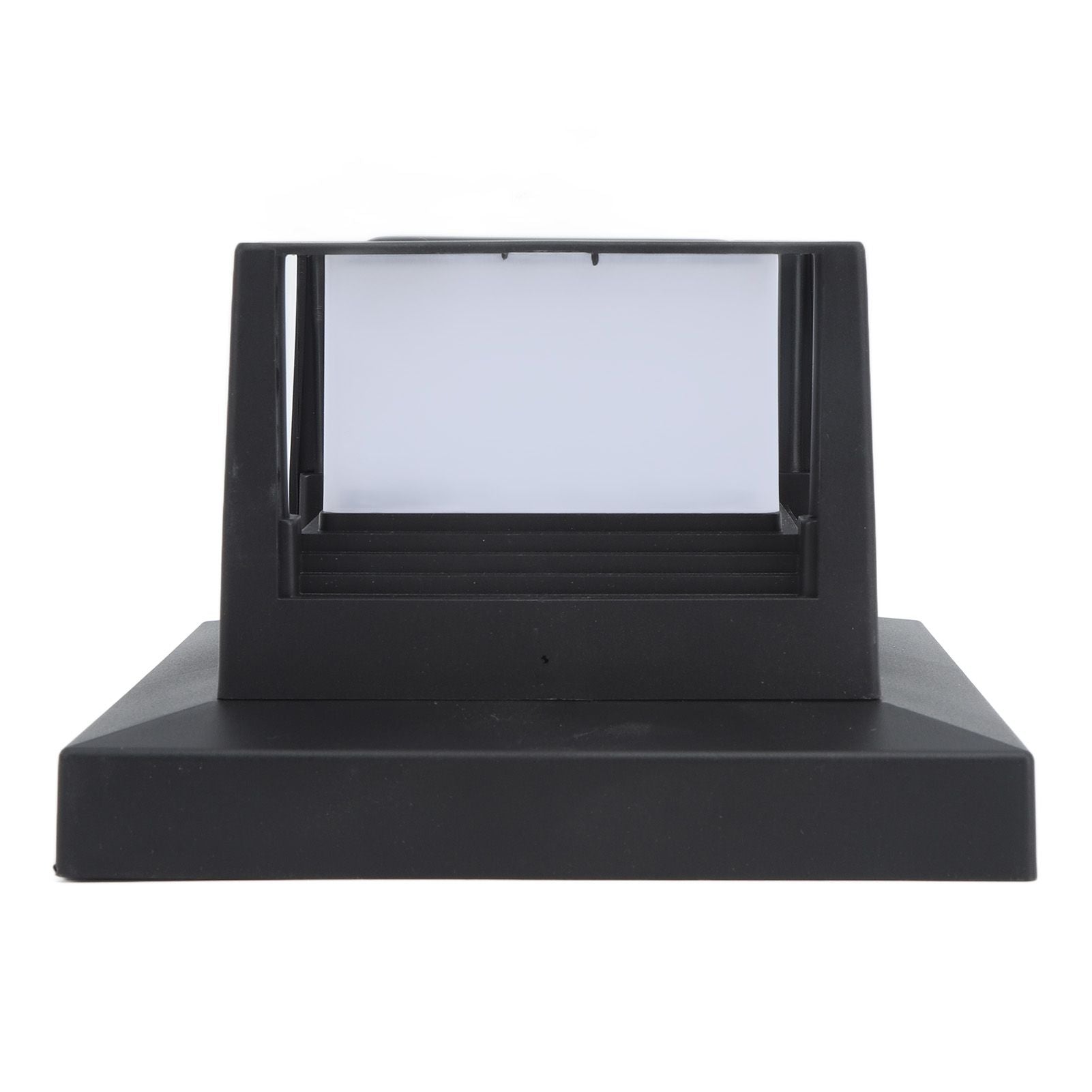 Square Outdoor Fence Post Cap Light Solar Post Light LED Landscape Lighting for Household Garden Courtyard Fence Dual Color Light Black - view 3