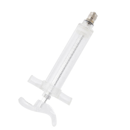 Veterinary Use Syringe Plastic Steel Adjustable Manual Feeding Injector for Livestock Farm20ml 14.5cm / 5.7in - view 9
