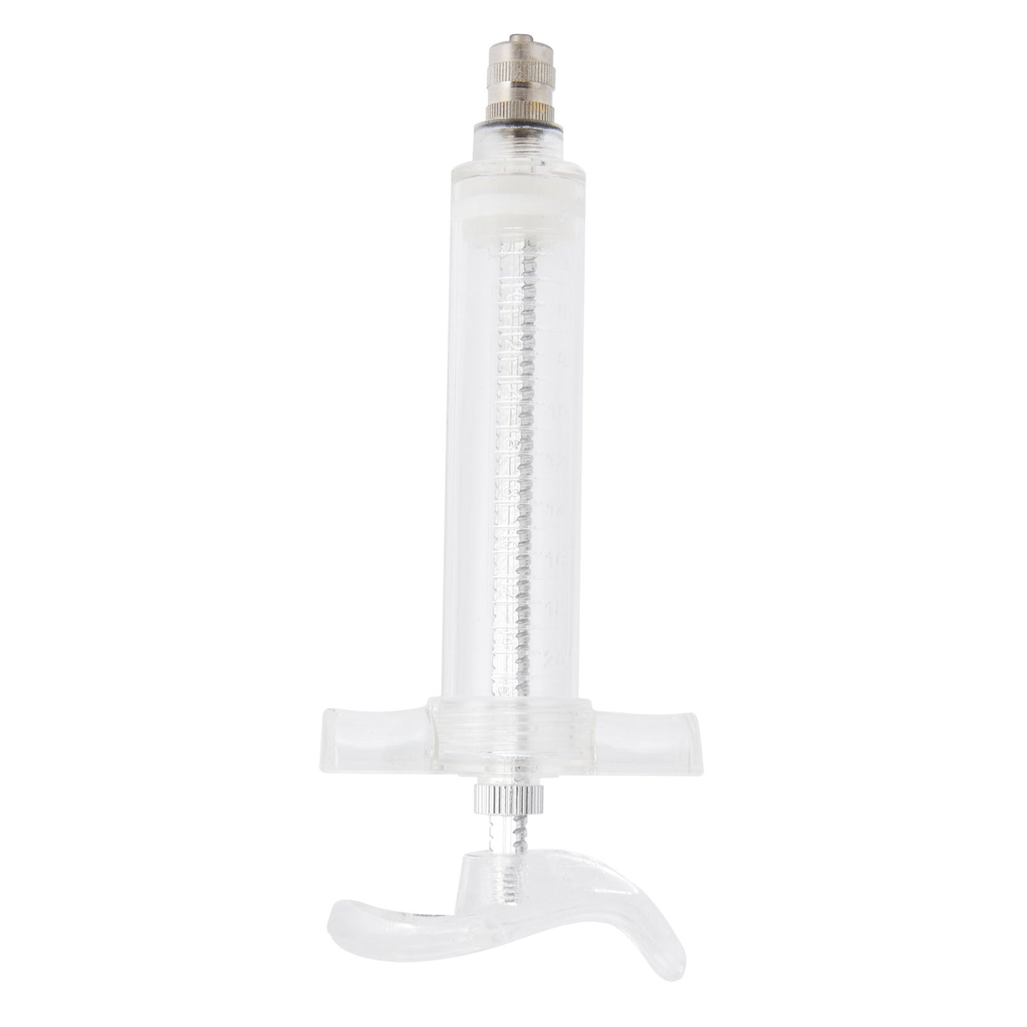 Veterinary Use Syringe Plastic Steel Adjustable Manual Feeding Injector for Livestock Farm20ml 14.5cm / 5.7in - view 10