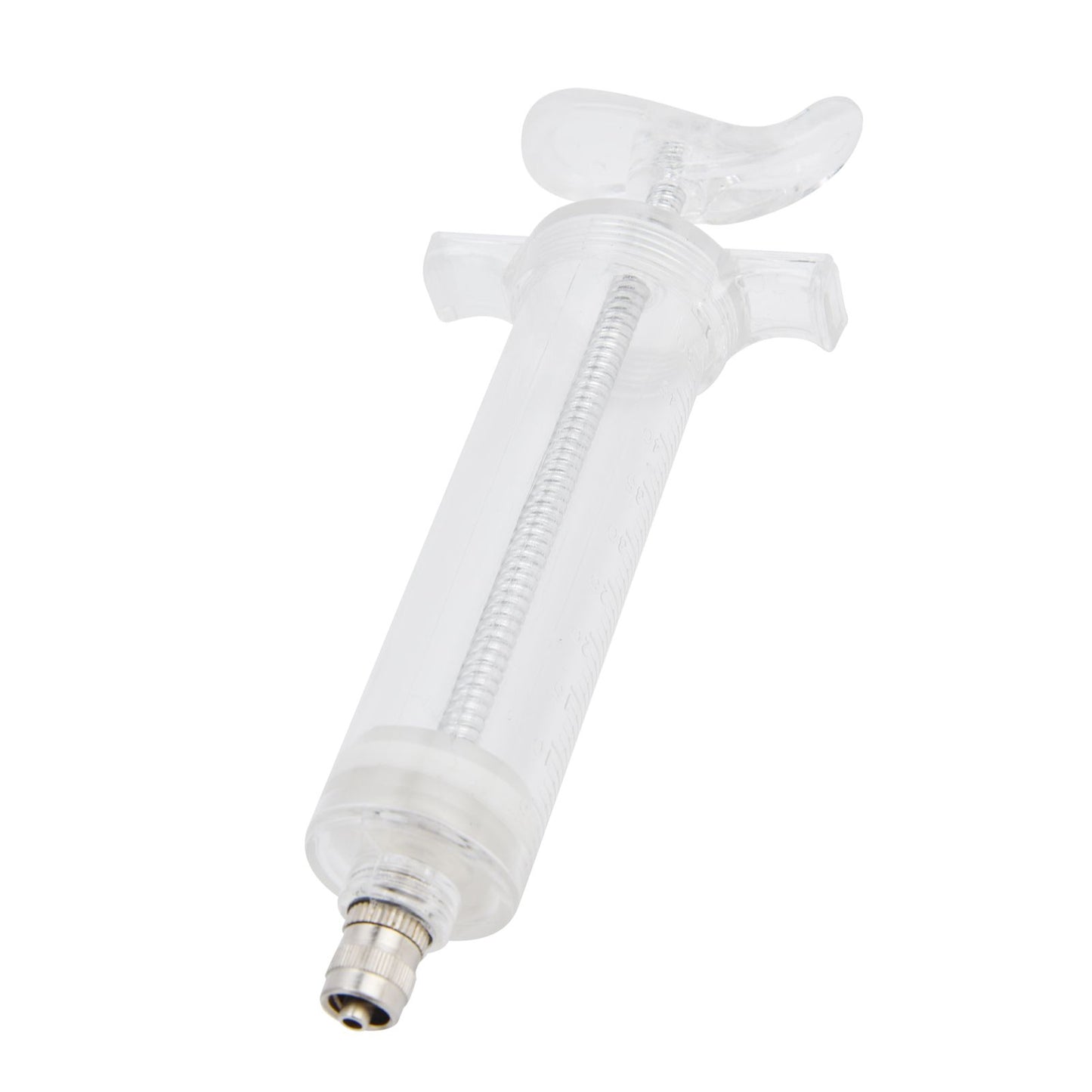 Veterinary Use Syringe Plastic Steel Adjustable Manual Feeding Injector for Livestock Farm50ml 16.5cm / 6.5in - view 3