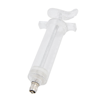 Veterinary Use Syringe Plastic Steel Adjustable Manual Feeding Injector for Livestock Farm50ml 16.5cm / 6.5in - view 3