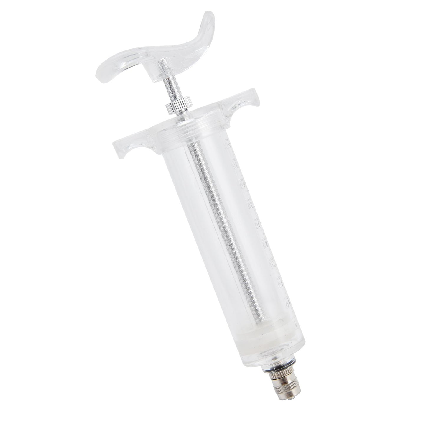 Veterinary Use Syringe Plastic Steel Adjustable Manual Feeding Injector for Livestock Farm50ml 16.5cm / 6.5in - view 4