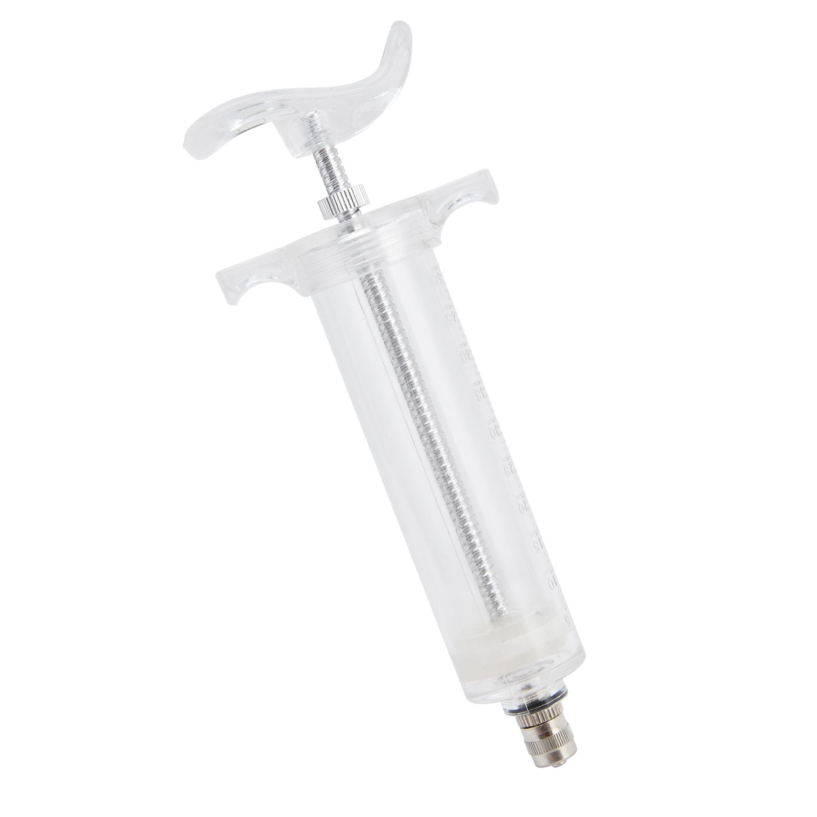 Veterinary Use Syringe Plastic Steel Adjustable Manual Feeding Injector for Livestock Farm50ml 16.5cm / 6.5in - view 4