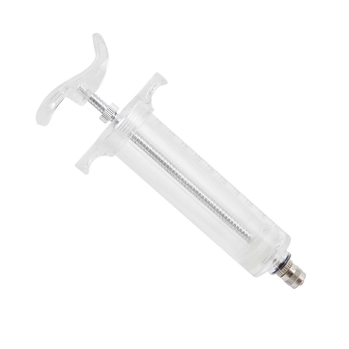 Veterinary Use Syringe Plastic Steel Adjustable Manual Feeding Injector for Livestock Farm50ml 16.5cm / 6.5in - view 5