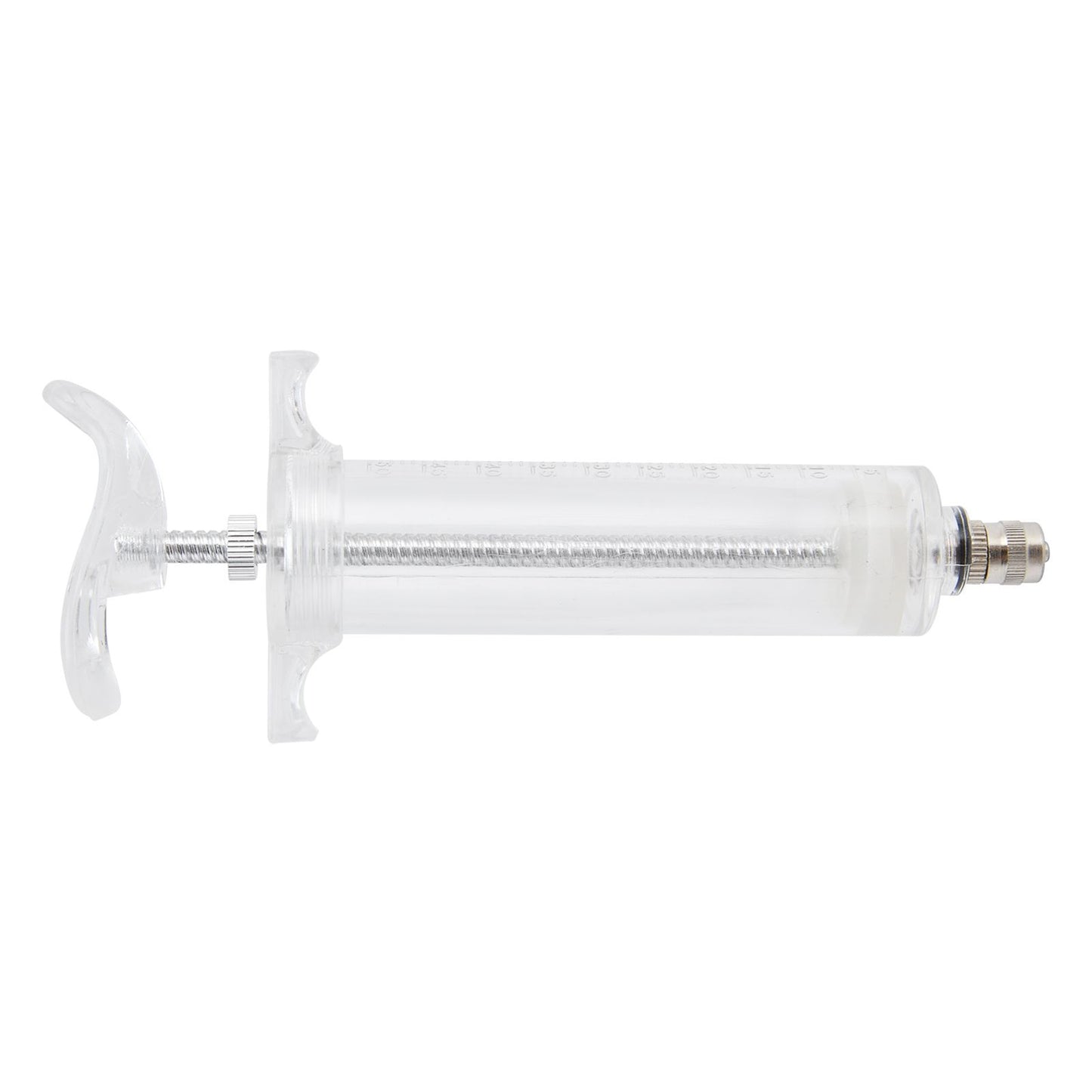 Veterinary Use Syringe Plastic Steel Adjustable Manual Feeding Injector for Livestock Farm50ml 16.5cm / 6.5in - view 6