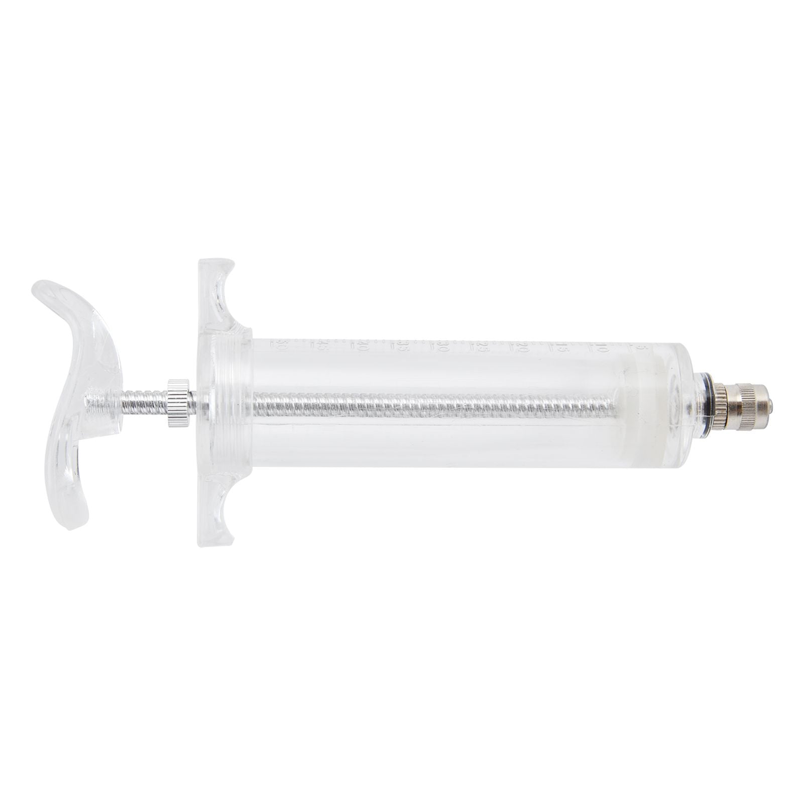 Veterinary Use Syringe Plastic Steel Adjustable Manual Feeding Injector for Livestock Farm50ml 16.5cm / 6.5in - view 6
