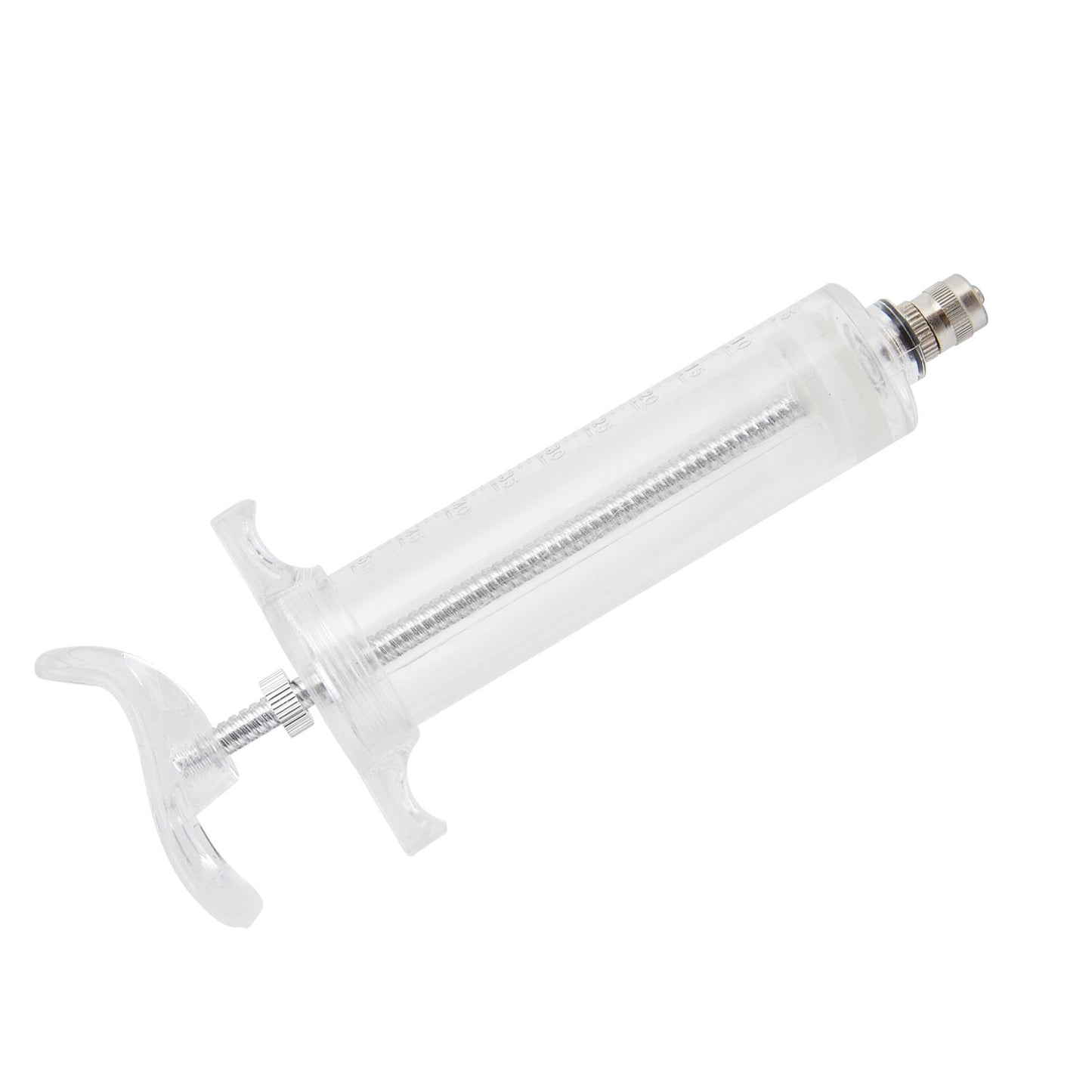 Veterinary Use Syringe Plastic Steel Adjustable Manual Feeding Injector for Livestock Farm50ml 16.5cm / 6.5in - view 7
