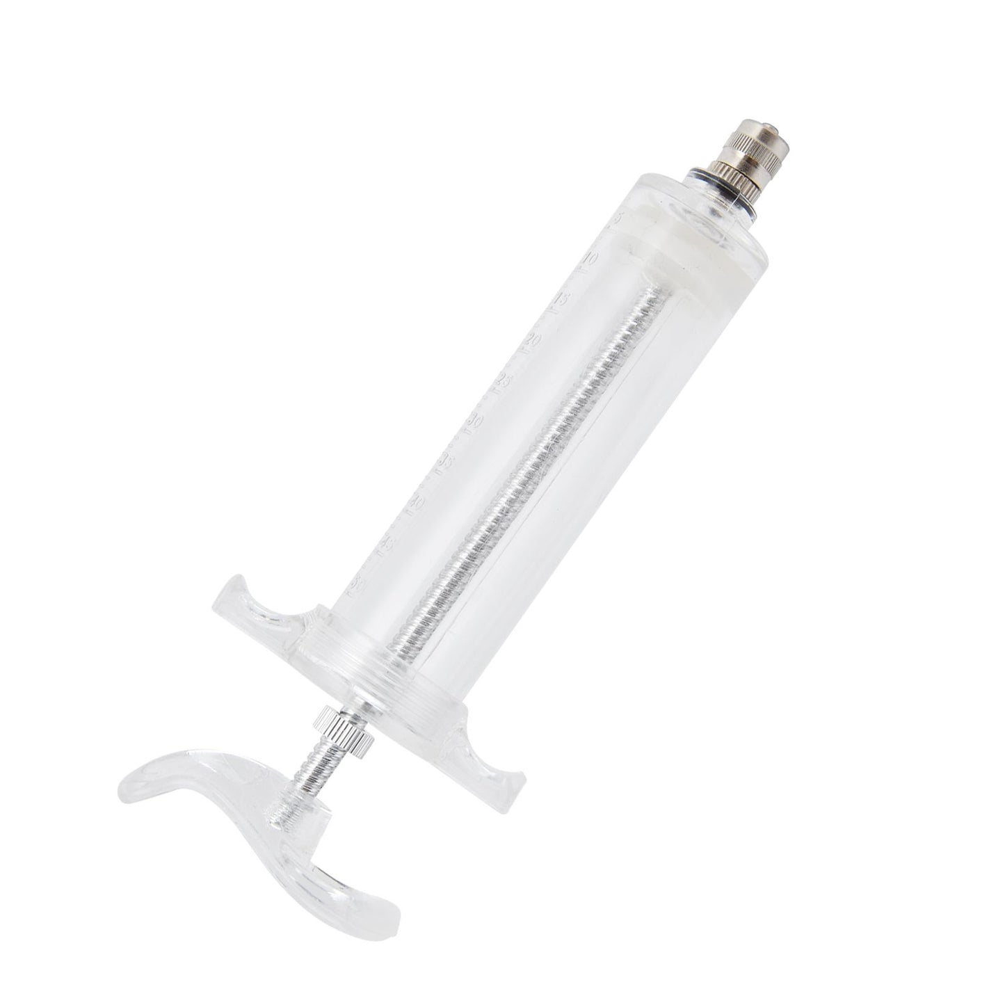 Veterinary Use Syringe Plastic Steel Adjustable Manual Feeding Injector for Livestock Farm50ml 16.5cm / 6.5in - view 8