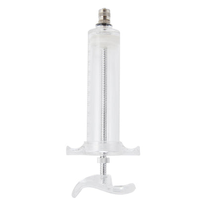 Veterinary Use Syringe Plastic Steel Adjustable Manual Feeding Injector for Livestock Farm50ml 16.5cm / 6.5in - view 9