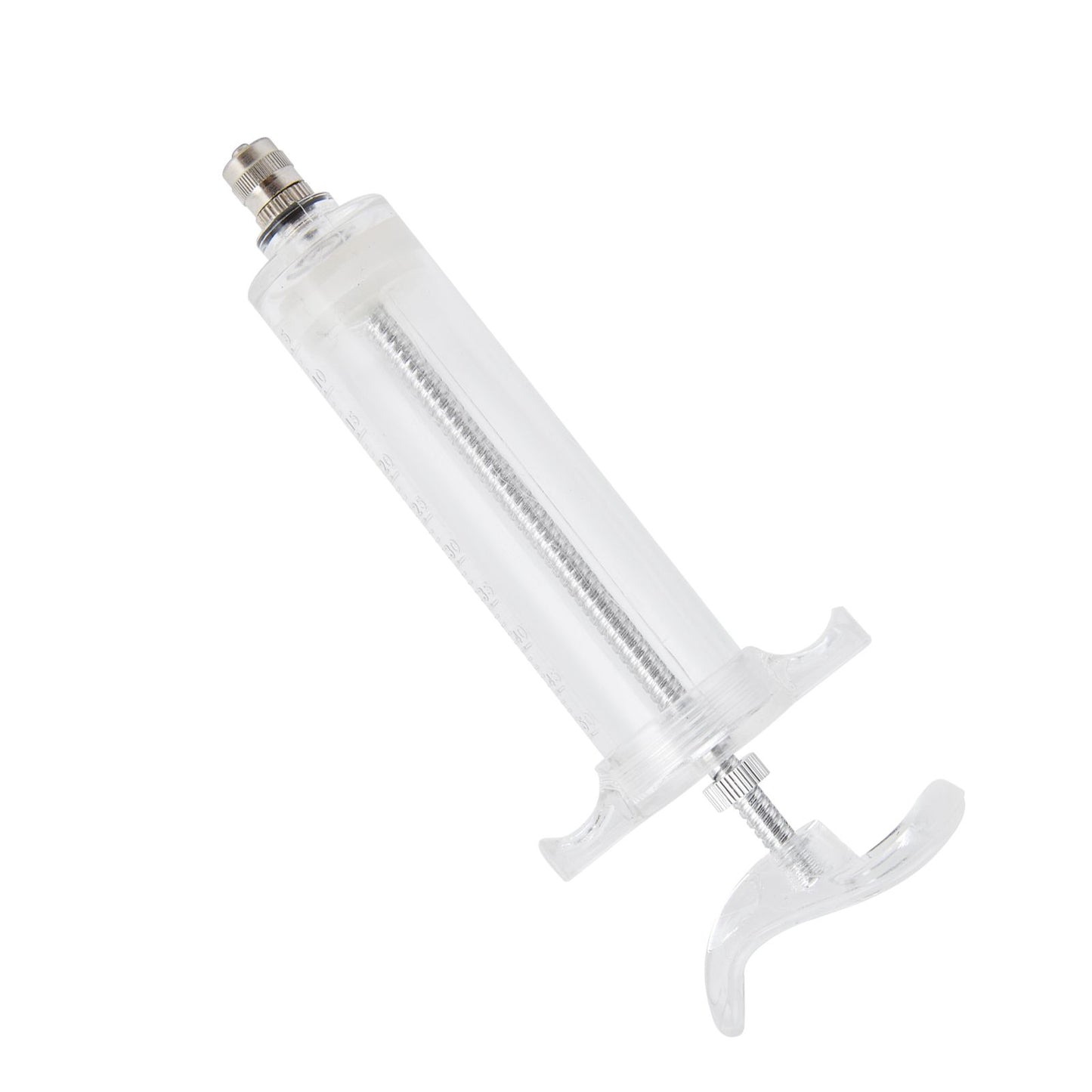 Veterinary Use Syringe Plastic Steel Adjustable Manual Feeding Injector for Livestock Farm50ml 16.5cm / 6.5in - view 10