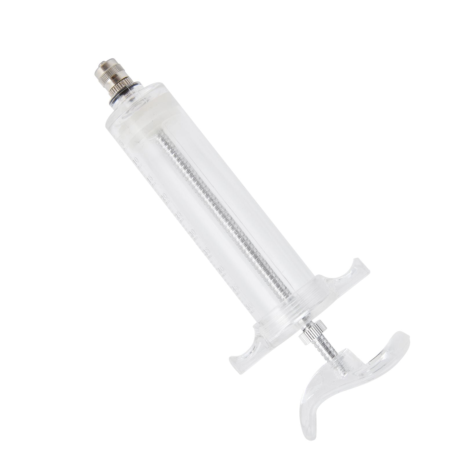 Veterinary Use Syringe Plastic Steel Adjustable Manual Feeding Injector for Livestock Farm50ml 16.5cm / 6.5in - view 10