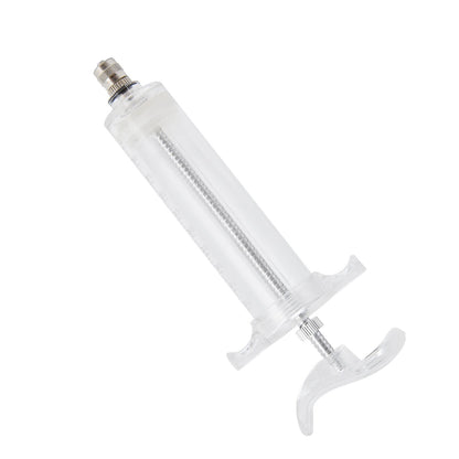 Veterinary Use Syringe Plastic Steel Adjustable Manual Feeding Injector for Livestock Farm50ml 16.5cm / 6.5in - view 10