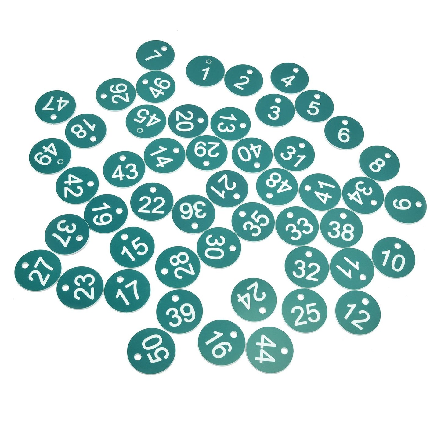 50PCS Numbered Label Numbered Tag for Farm Livestock Beekeeping Husbandry Breeding Supplies1-50 Green - view 6