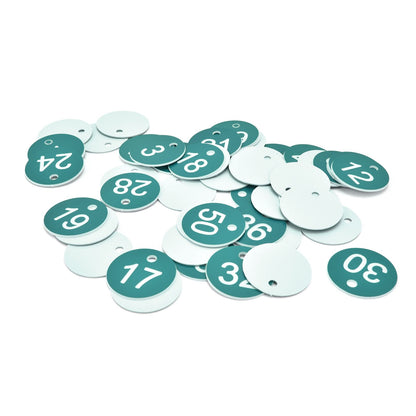 50PCS Numbered Label Numbered Tag for Farm Livestock Beekeeping Husbandry Breeding Supplies1-50 Green - view 8