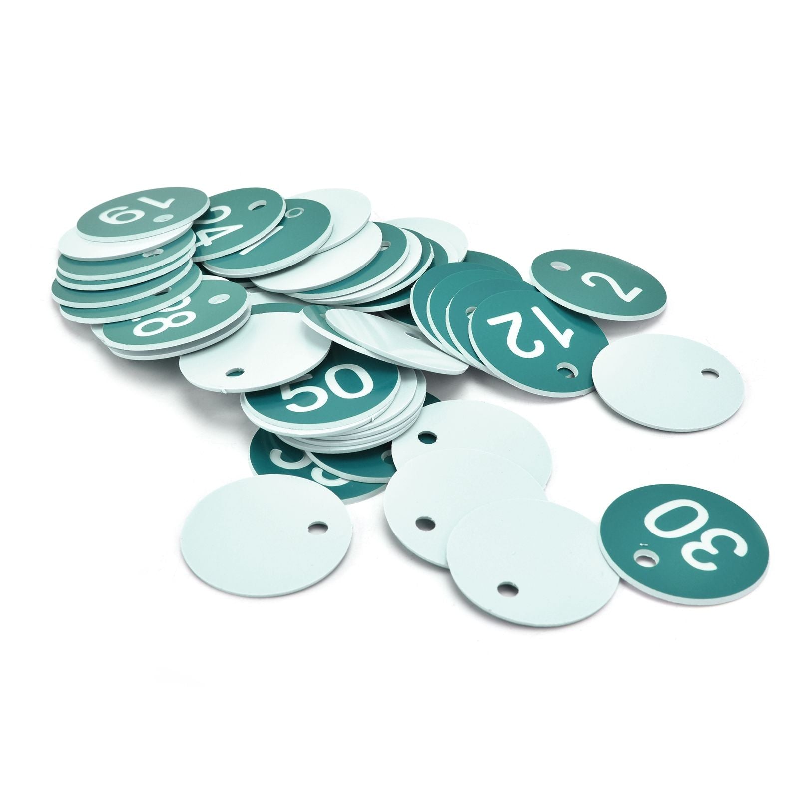 50PCS Numbered Label Numbered Tag for Farm Livestock Beekeeping Husbandry Breeding Supplies1-50 Green - view 9