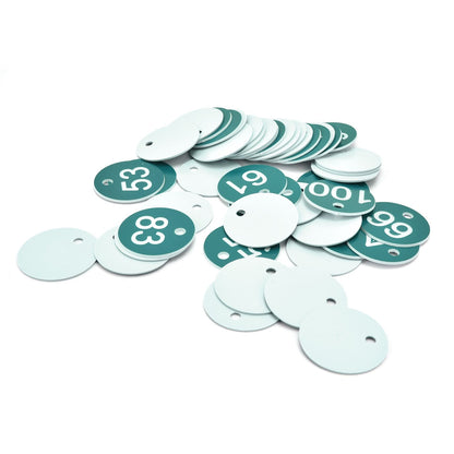 50PCS Numbered Label Numbered Tag for Farm Livestock Beekeeping Husbandry Breeding Supplies51-100 Green - view 9