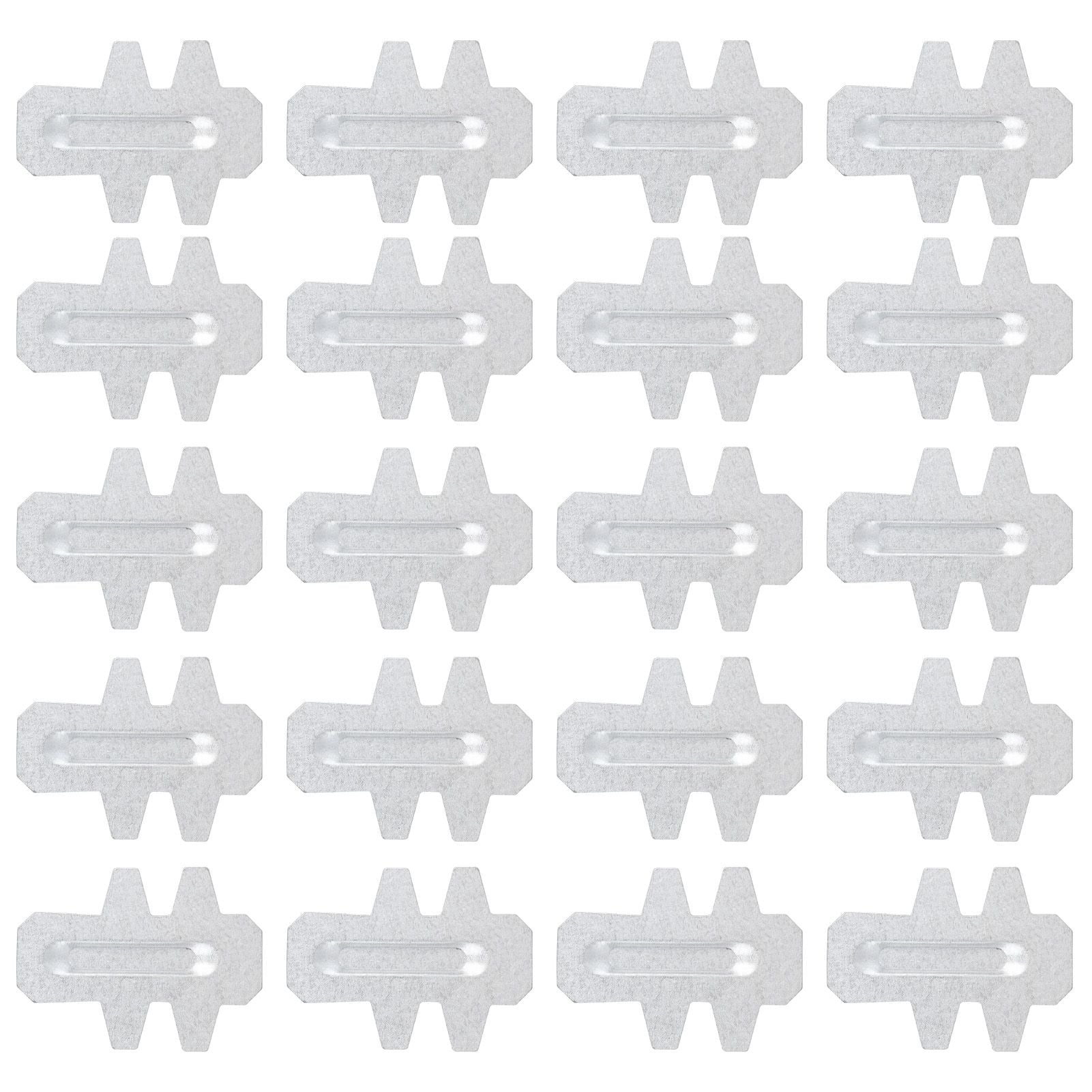 20PCS Rabbits Cage Cards Galvanized Sheet Iron Rabbits Cage Door Feeder Card Farming Equipment - view 8