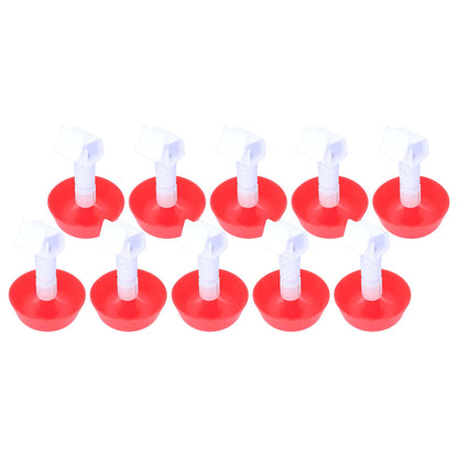 10Pcs Chick Water Drinker Bowl Plastic Poultry Farm Drinking Cups Watering System Supplies - view 6
