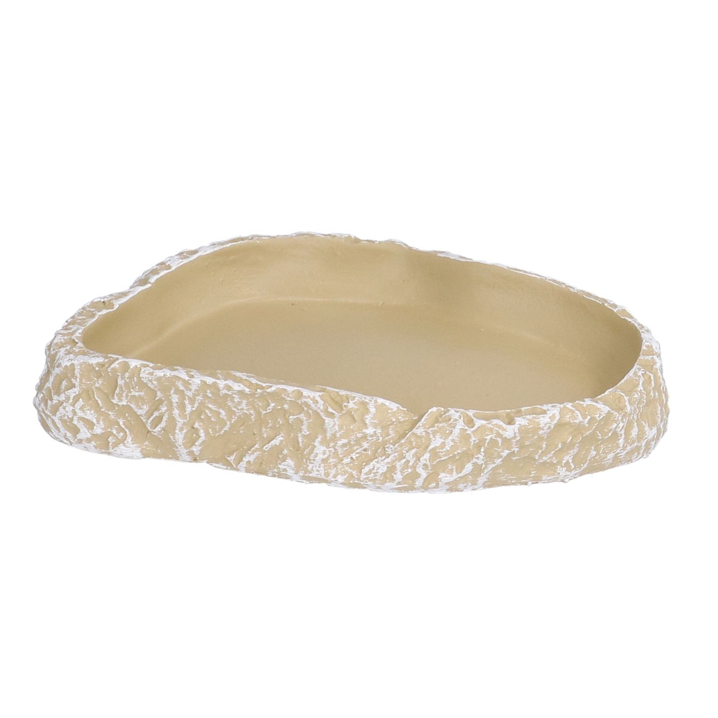 Reptile Food Water Bowl Resin Pets Feeding Plate Dish for Aquarium Tortoises Turtles Lizards Yellow - view 6