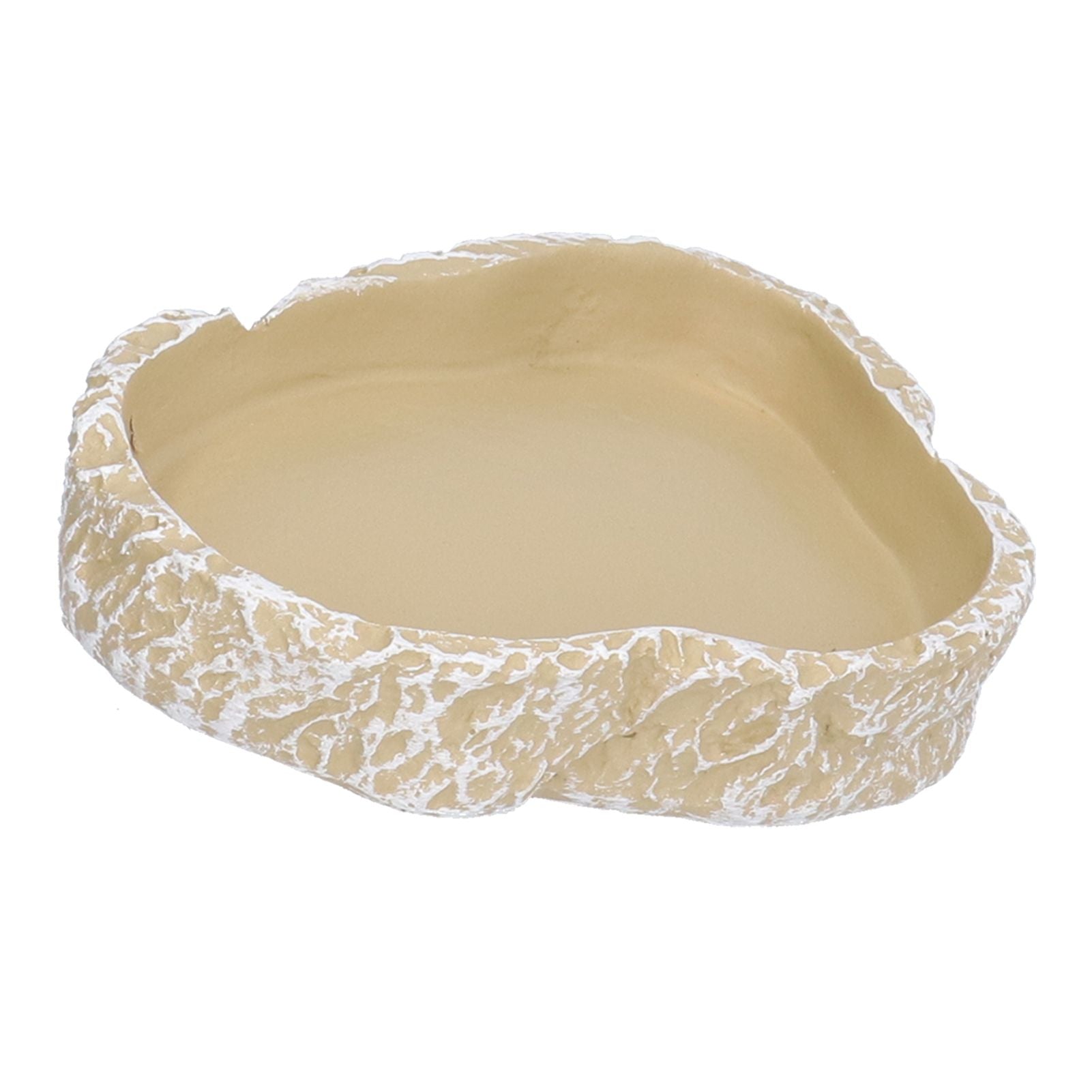 Reptile Food Water Bowl Resin Pets Feeding Plate Dish for Aquarium Tortoises Turtles Lizards Yellow - view 8