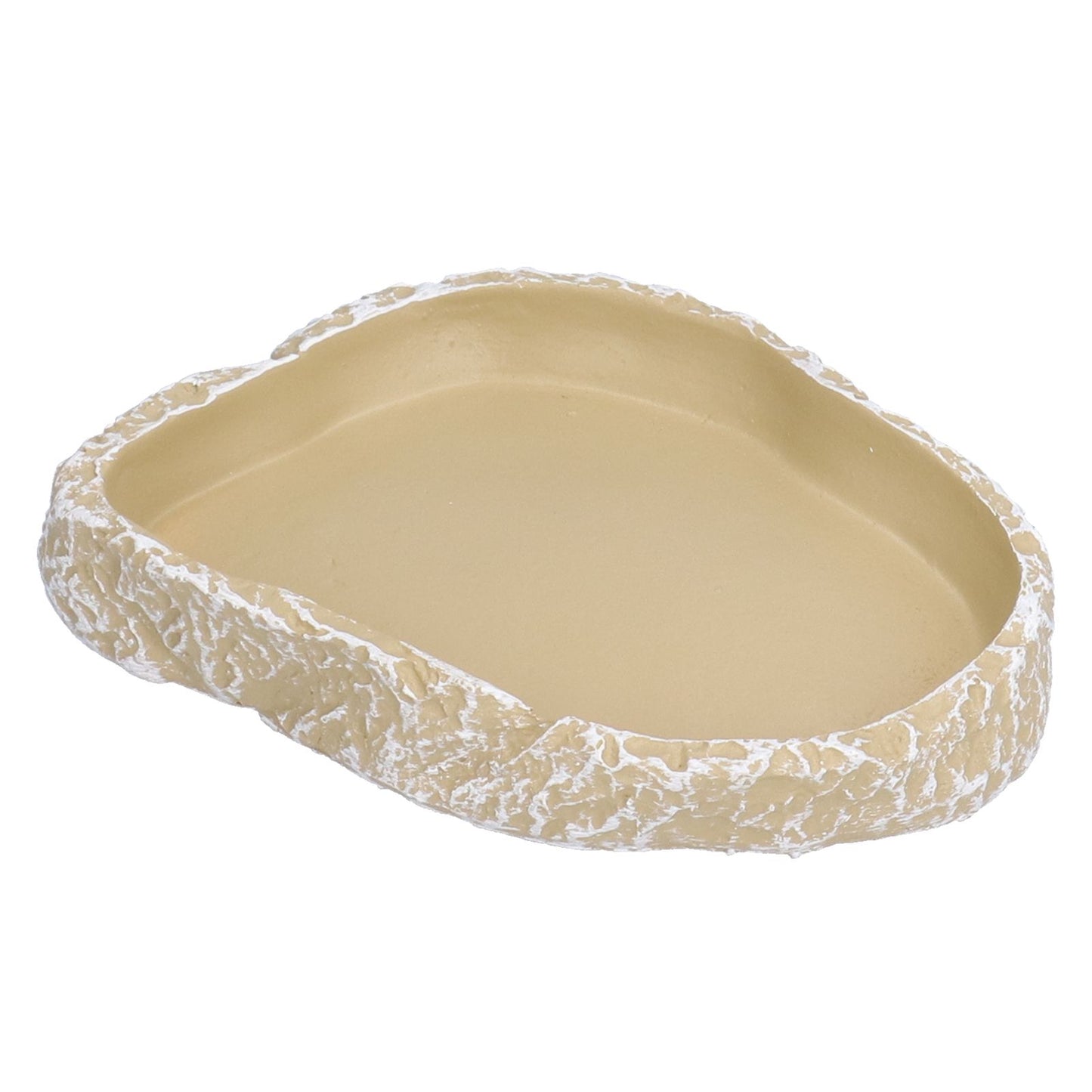 Reptile Food Water Bowl Resin Pets Feeding Plate Dish for Aquarium Tortoises Turtles Lizards Yellow - view 9