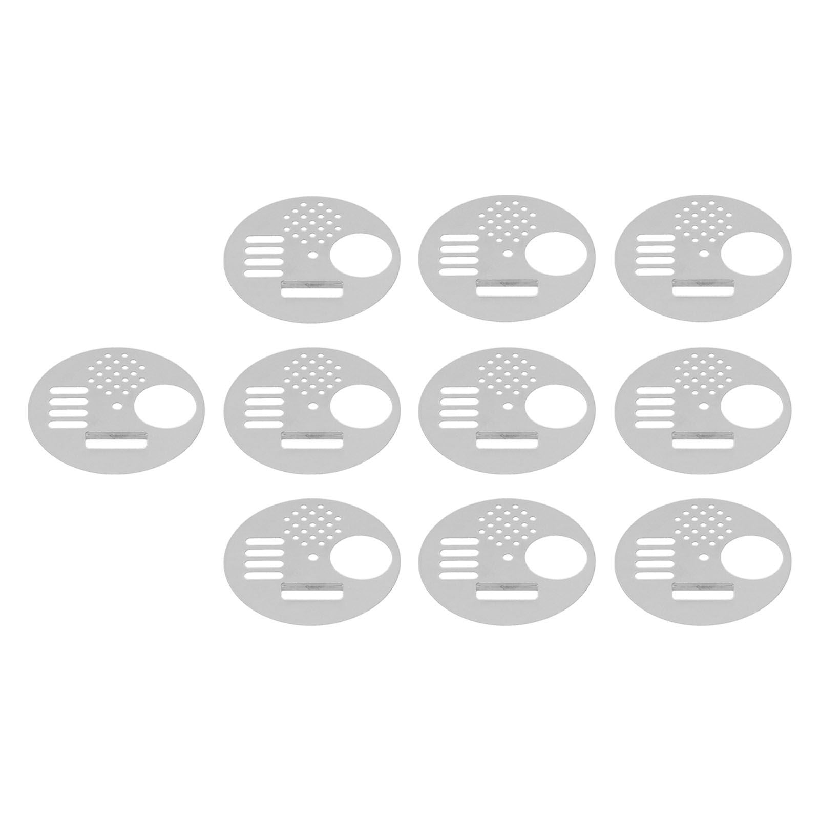 10Pcs Round Beehive Door Stainless Steel 6.8cm Rotatable Efficient High Performance Beehive Supplies - view 2