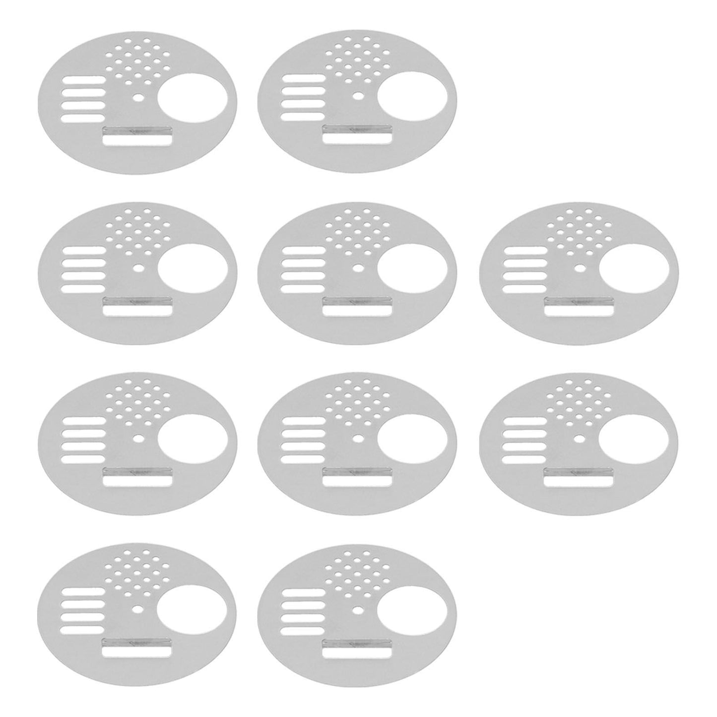 10Pcs Round Beehive Door Stainless Steel 6.8cm Rotatable Efficient High Performance Beehive Supplies - view 3